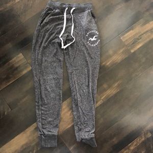 Hollister gray joggers